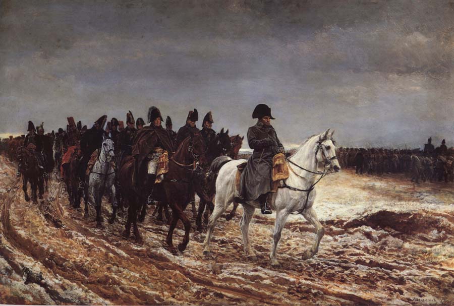 Napoleon on the expedition of 1814